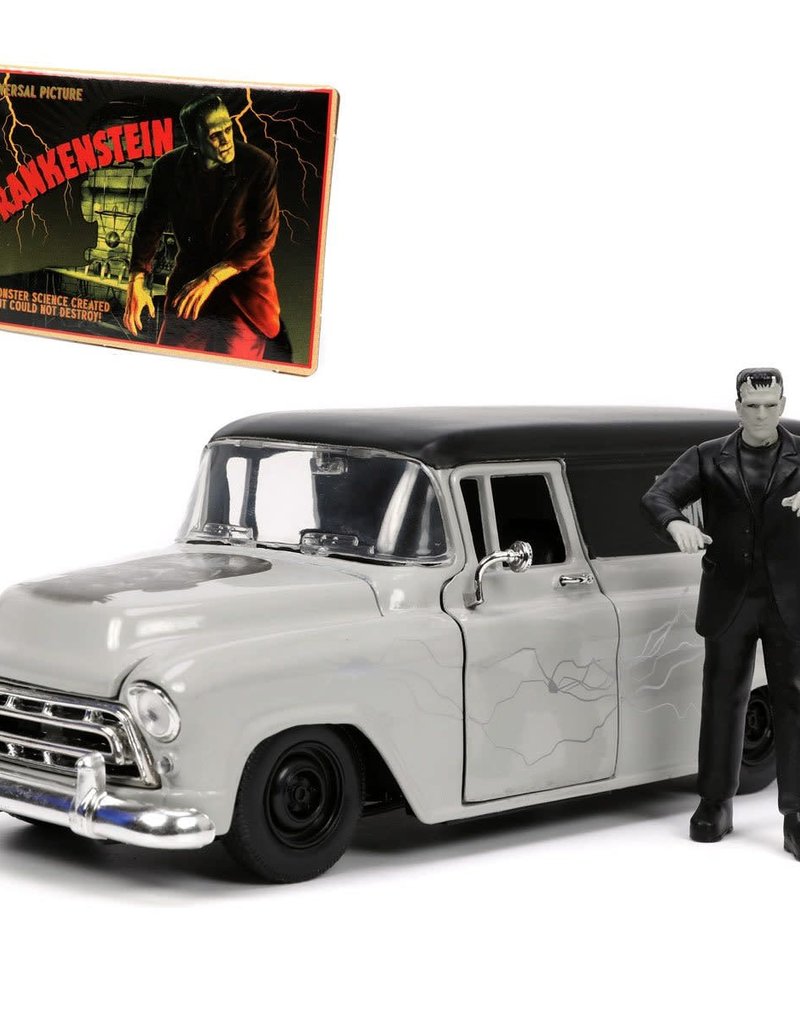 Jada Toys Universal Monsters 1:24 1957 Chevy Suburban Die-cast Car