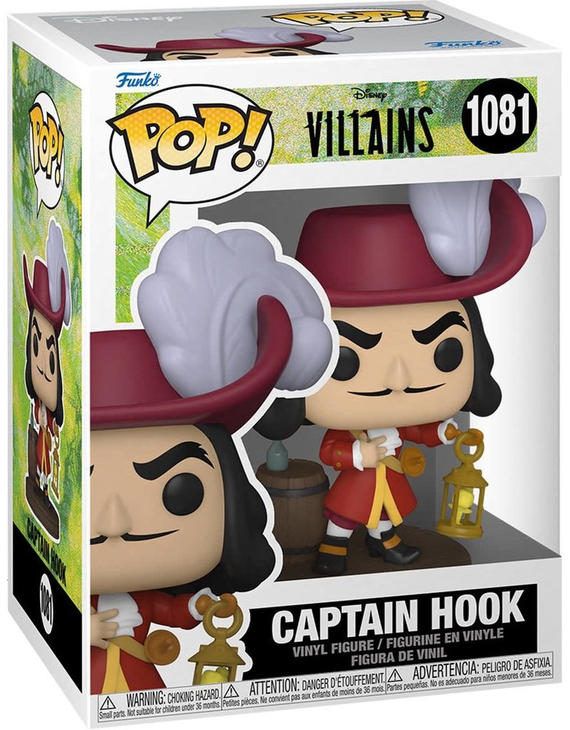 Funko Disney Villains Captain Hook Pop! Vinyl Figure