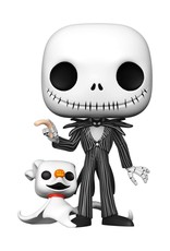 The Nightmare Before Christmas Jack Skellington with Zero 10-Inch Pop! Vinyl Figure #809