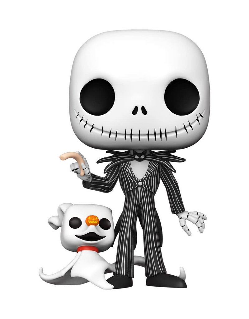 The Nightmare Before Christmas Jack Skellington with Zero 10-Inch Pop!  Vinyl Figure #809 - House of Boo