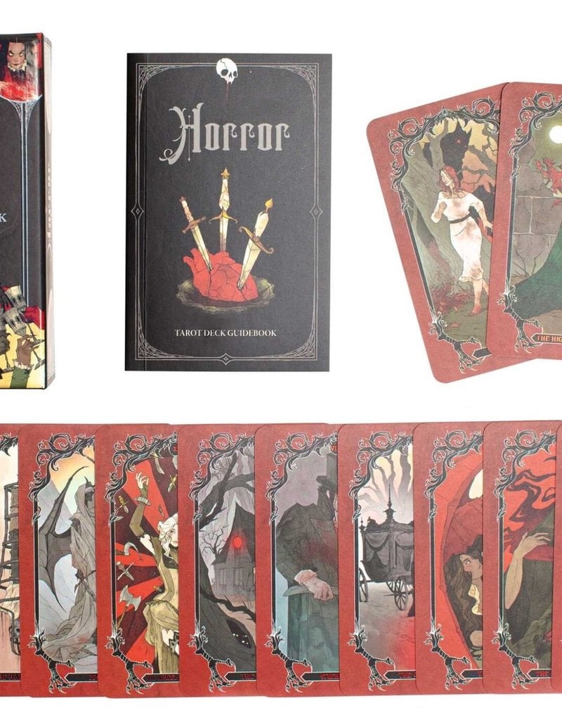 Horror Tarot Deck and Guidebook