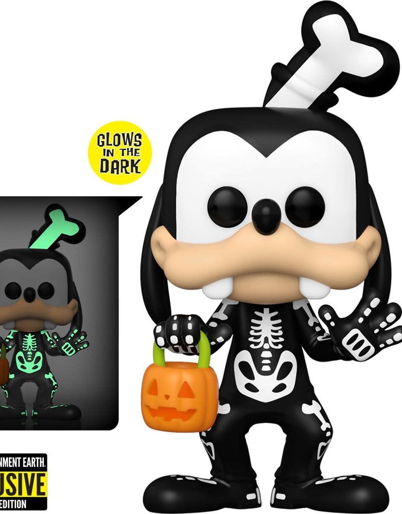 Disney Skeleton Goofy Glow-in-the-Dark Pop! Vinyl Figure