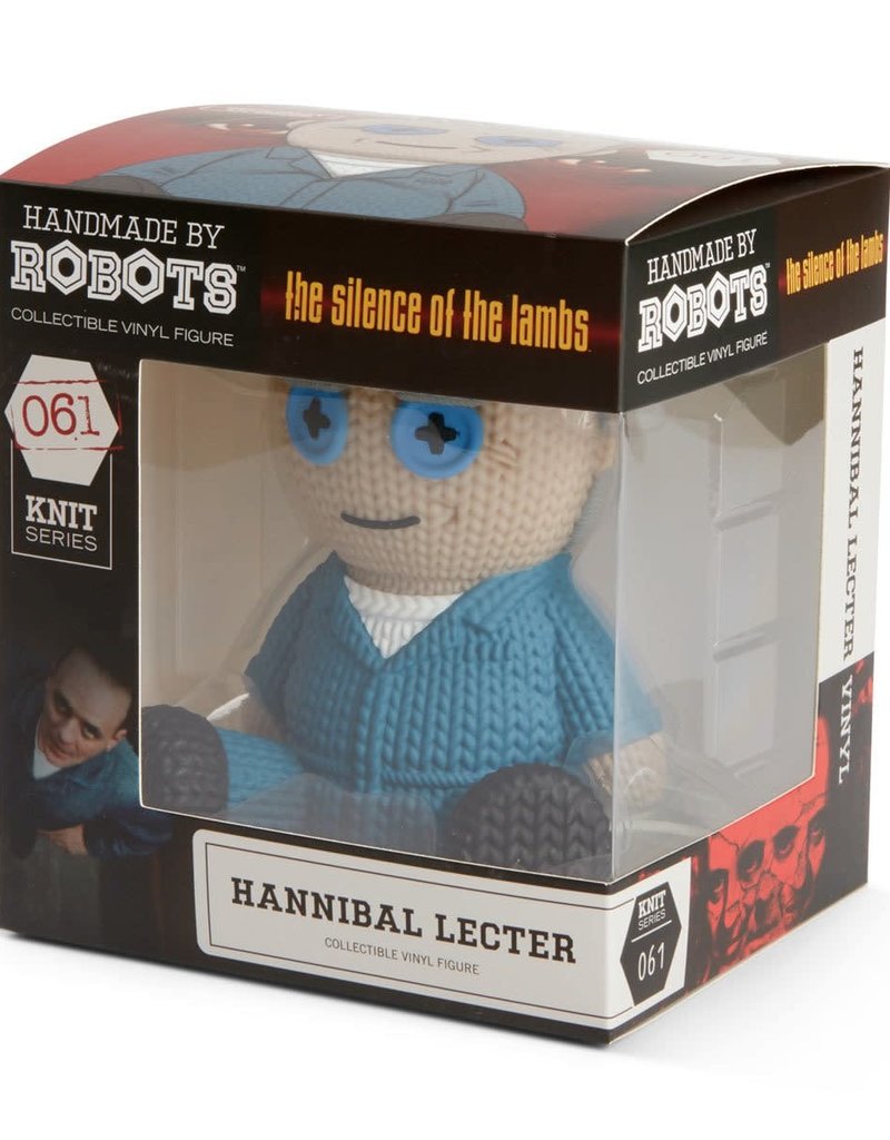 Silence of the Lambs Hannibal Lecter in Blue Jumpsuit Handmade By Robots Vinyl Figure