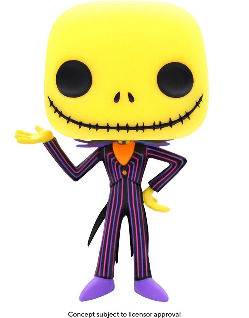 The Nightmare Before Christmas Jack Skellington Blacklight Pop! Vinyl Figure