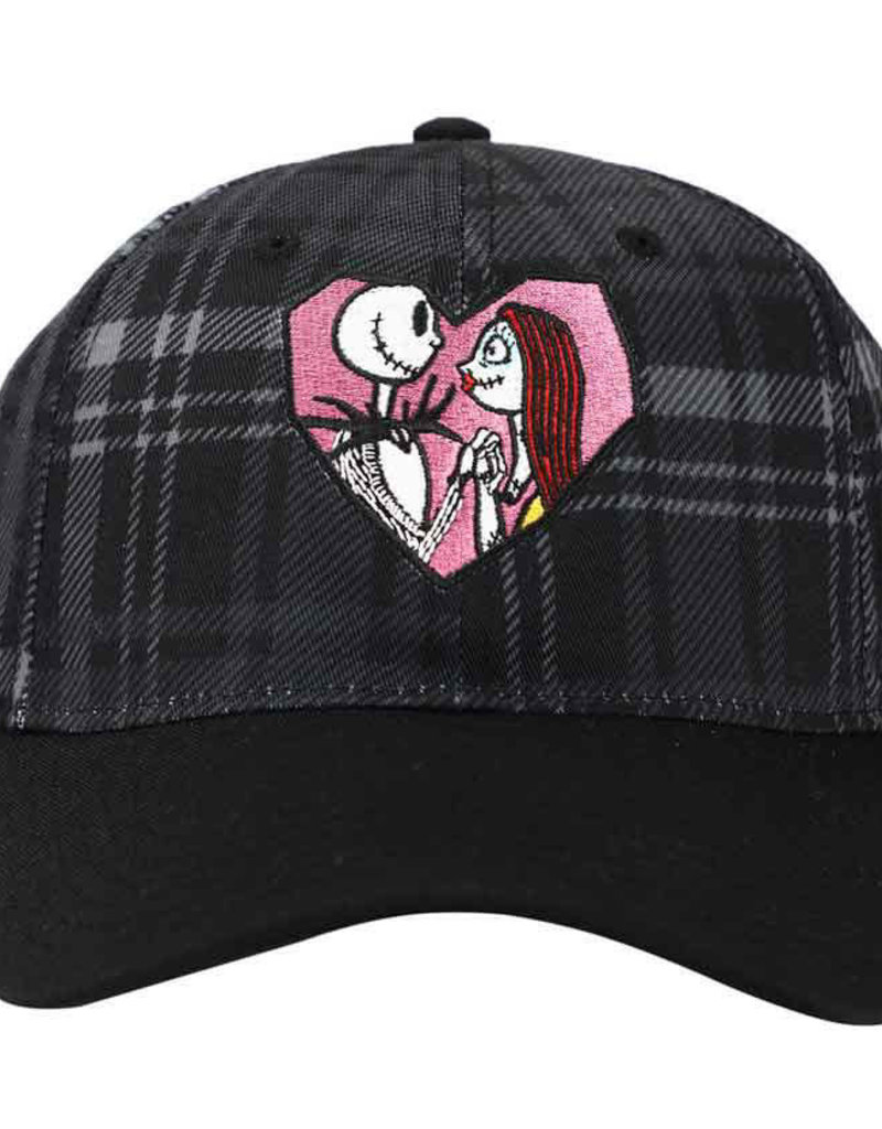 Nightmare Before Christmas Jack & Sally Embroidered Hat