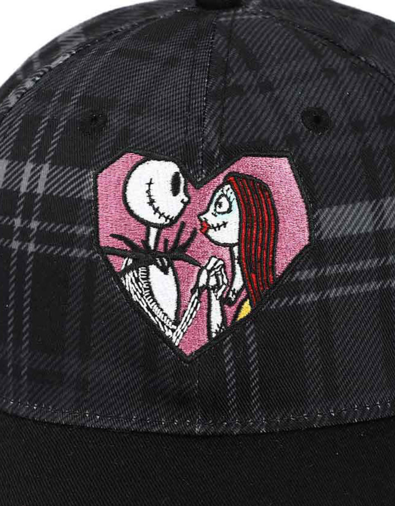 Nightmare Before Christmas Jack & Sally Embroidered Hat