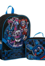 Five Nights of Freddy Backpack with Lunch Kit