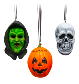 ORNAMENT - Halloween III: Season of Witch - Skull Pumpkin Witch Ornament Set