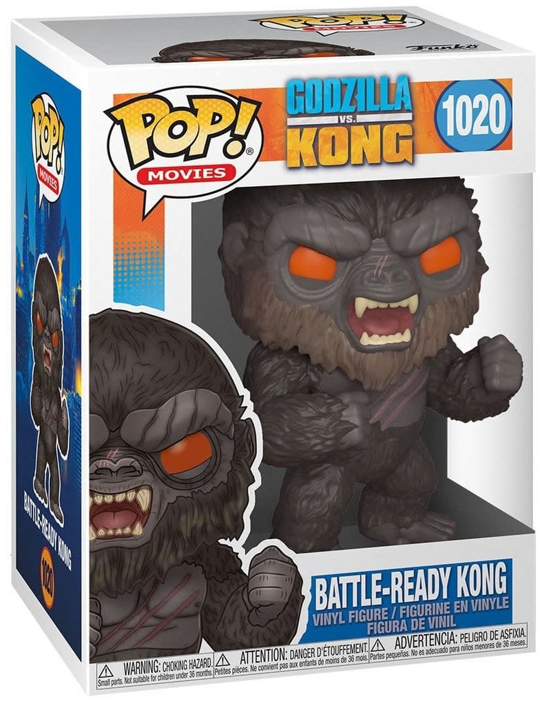 Funko Godzilla vs. Kong Battle-Ready Kong Pop! Vinyl Figure
