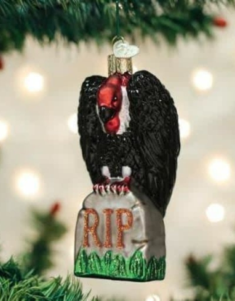 Old World Christmas Halloween Vulture