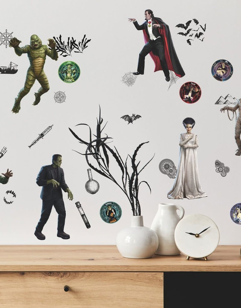 Universal Monsters Peel and Stick Wall Decals