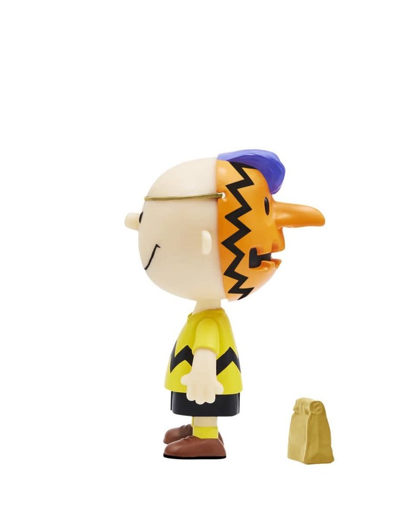 Super7 Peanuts Masked Charlie Brown 3 3/4-Inch ReAction Figure