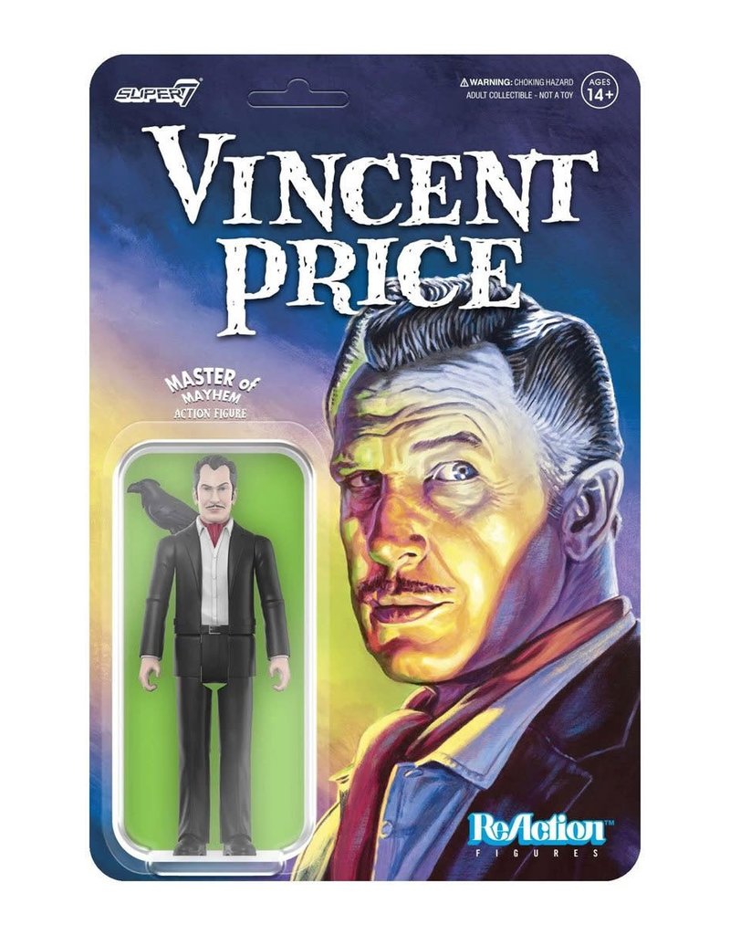 Super7 Vincent Price (Ascot) 3 3/4-Inch ReAction Figure