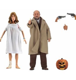 NECA Halloween 2 Doctor Loomis and Laurie Strode 8-Inch Scale Clothed Action Figure 2-Pack