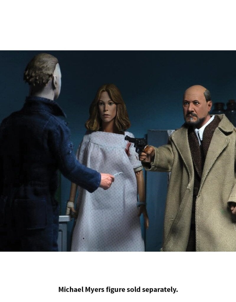 NECA Halloween 2 Doctor Loomis and Laurie Strode 8-Inch Scale Clothed Action Figure 2-Pack