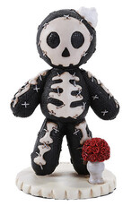 Pinhead Monster Voodie Sketeton Scanning Bone Rose Doll
