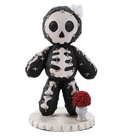 Pinhead Monster Voodie Sketeton Scanning Bone Rose Doll