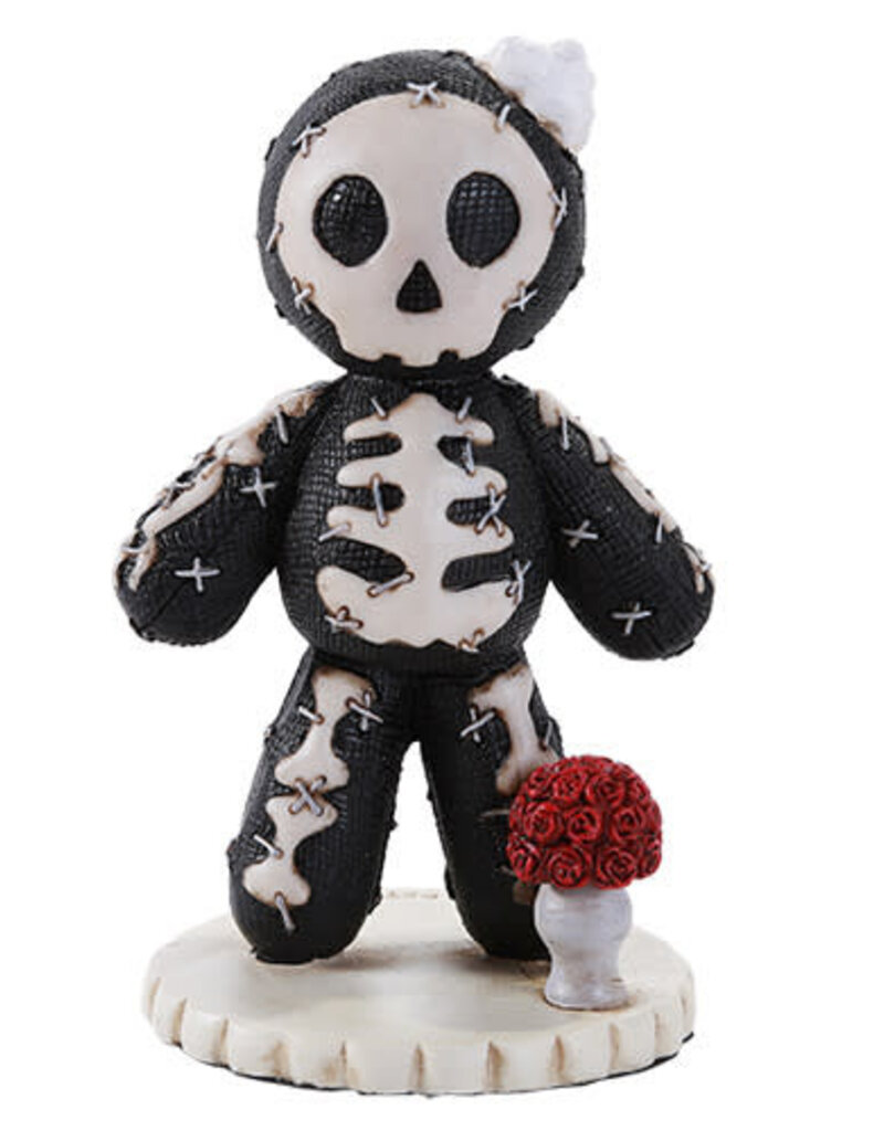 Pinhead Monster Voodie Sketeton Scanning Bone Rose Doll
