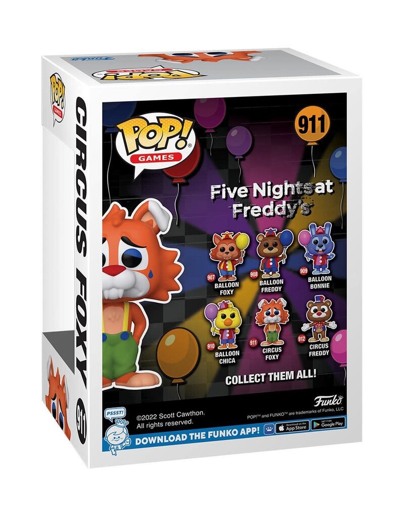 Funko Five Nights at Freddy's Circus Foxy Funko Pop! Vinyl Figure