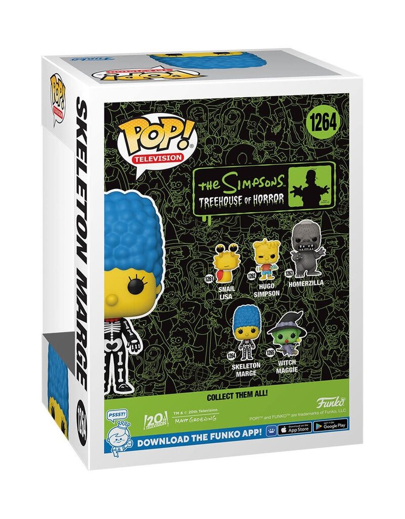 Funko The Simpsons Treehouse of Horror Skeleton Marge Funko Pop! Vinyl Figure #1264