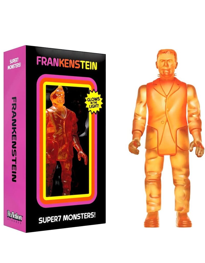 Super7 Universal Monsters Frankenstein Luminators 3 3/4-Inch ReAction Figure