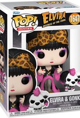 Funko Elvira And Gonk Funko Pop! Vinyl Figure #1647 and Buddy
