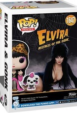 Funko Elvira And Gonk Funko Pop! Vinyl Figure #1647 and Buddy