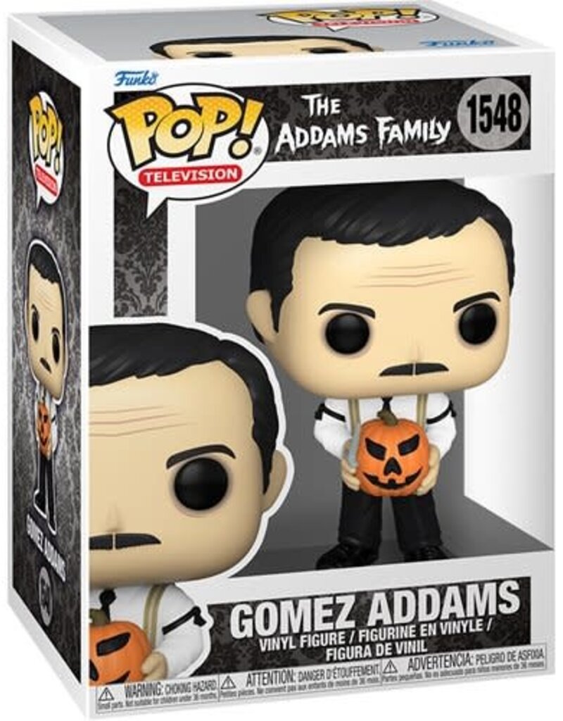 Funko Addams Family Gomez Addams with Pumpkin Pop! Vinyl Figure