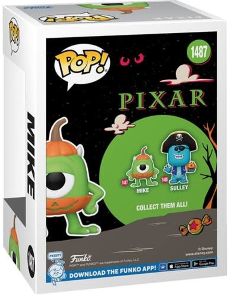 Funko Pixar Halloween Mike Funko Pop! Vinyl Figure #1487