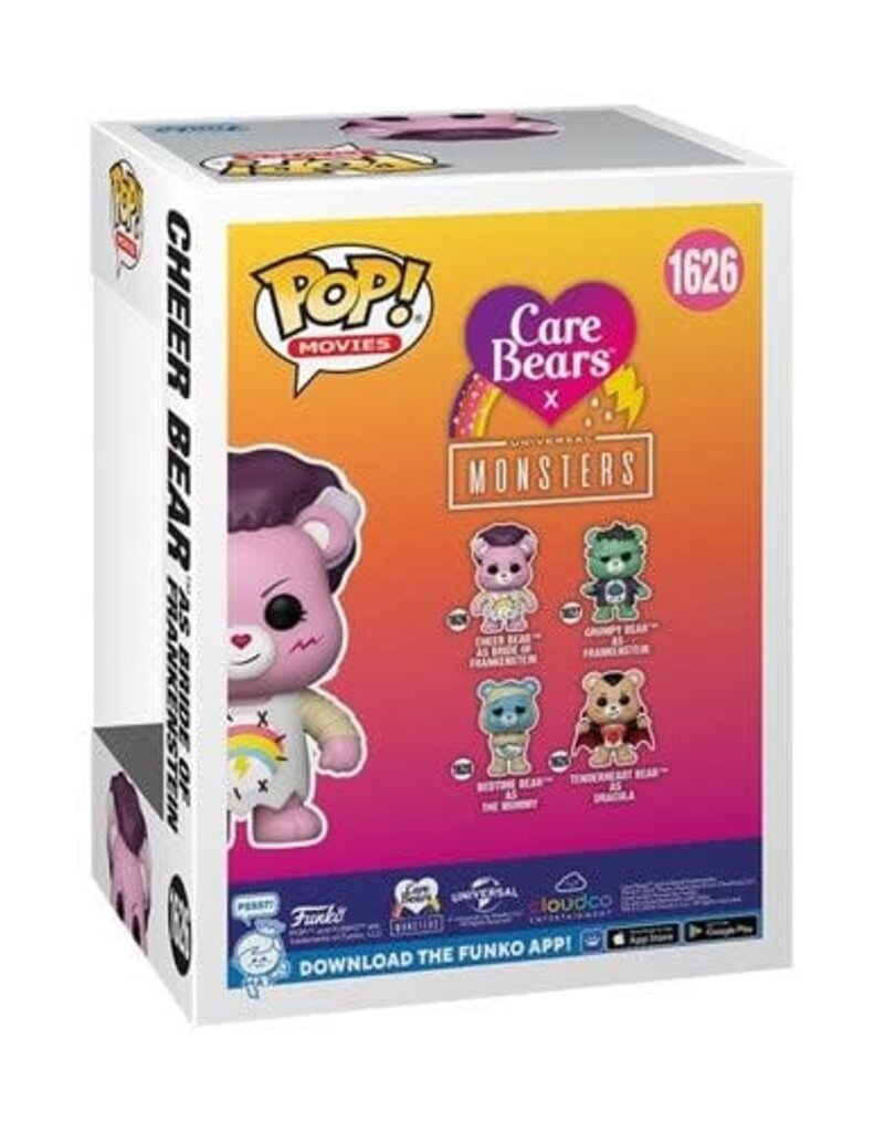Care Bears x Universal Monsters Cheer Bear as Bride of Frankenstein Funko Pop! Vinyl Figure #1626