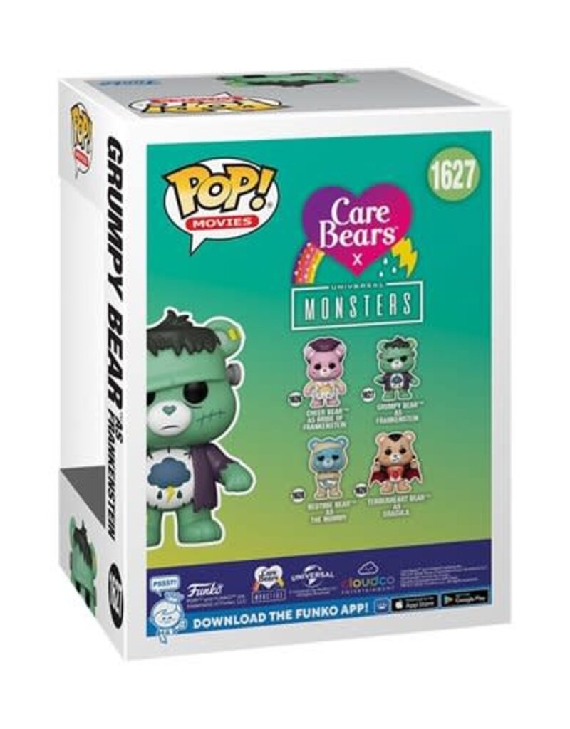 Care Bears x Universal Monsters Grumpy Bear as Frankenstein Funko Pop! Vinyl Figure #1627