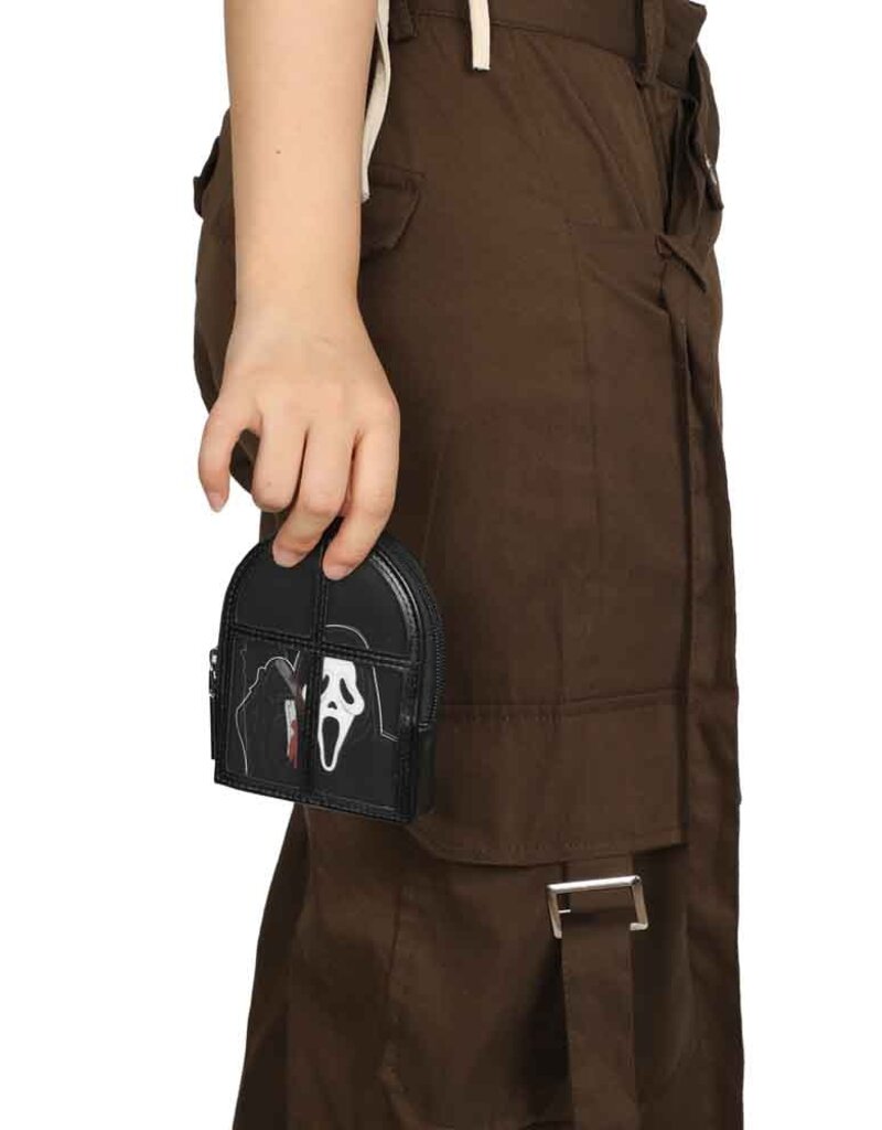 Ghost Face Window Creeper Coin Pouch