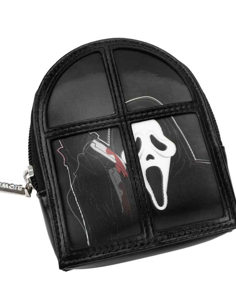Ghost Face Window Creeper Coin Pouch