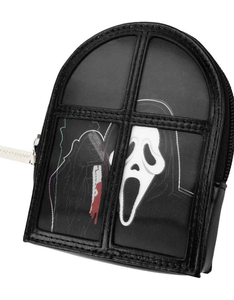 Ghost Face Window Creeper Coin Pouch