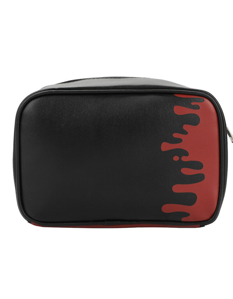 Ghost Face Window Travel Cosmetic Bag