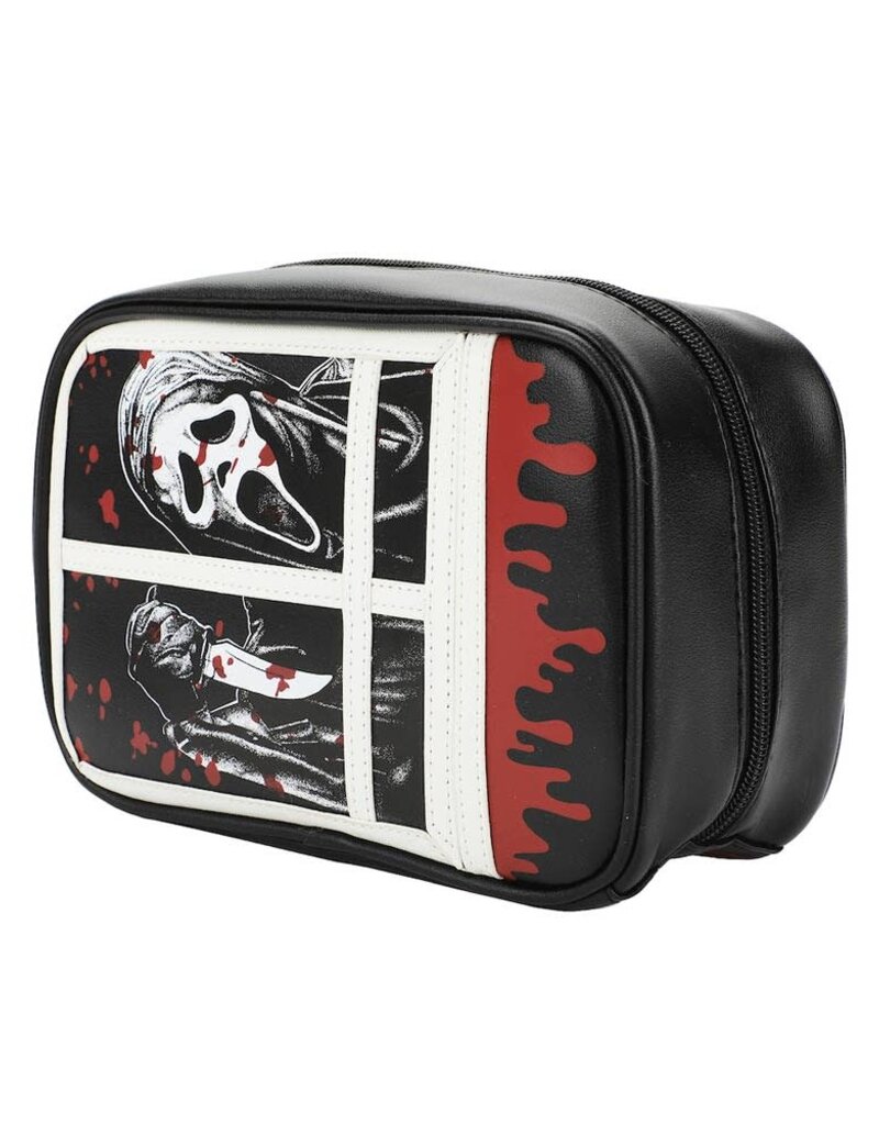 Ghost Face Window Travel Cosmetic Bag
