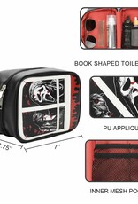 Ghost Face Window Travel Cosmetic Bag