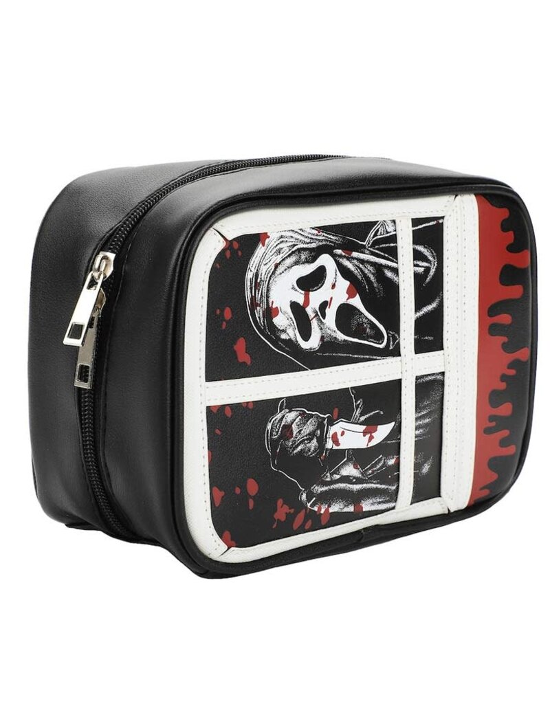 Ghost Face Window Travel Cosmetic Bag