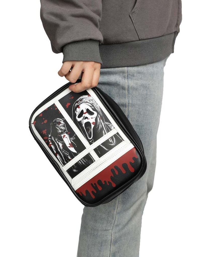 Ghost Face Window Travel Cosmetic Bag