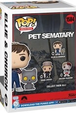 Pet Sematary Ellie and Church Funko Pop! Vinyl Figure # 1584 and Buddy