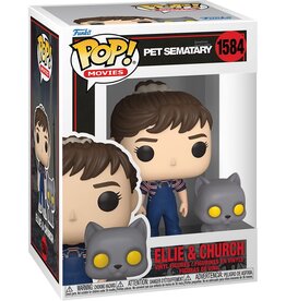 Pet Sematary Ellie and Church Funko Pop! Vinyl Figure # 1584 and Buddy