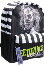 Beetlejuice Striped Backpack