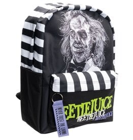 Beetlejuice Striped Backpack