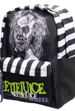 Beetlejuice Striped Backpack