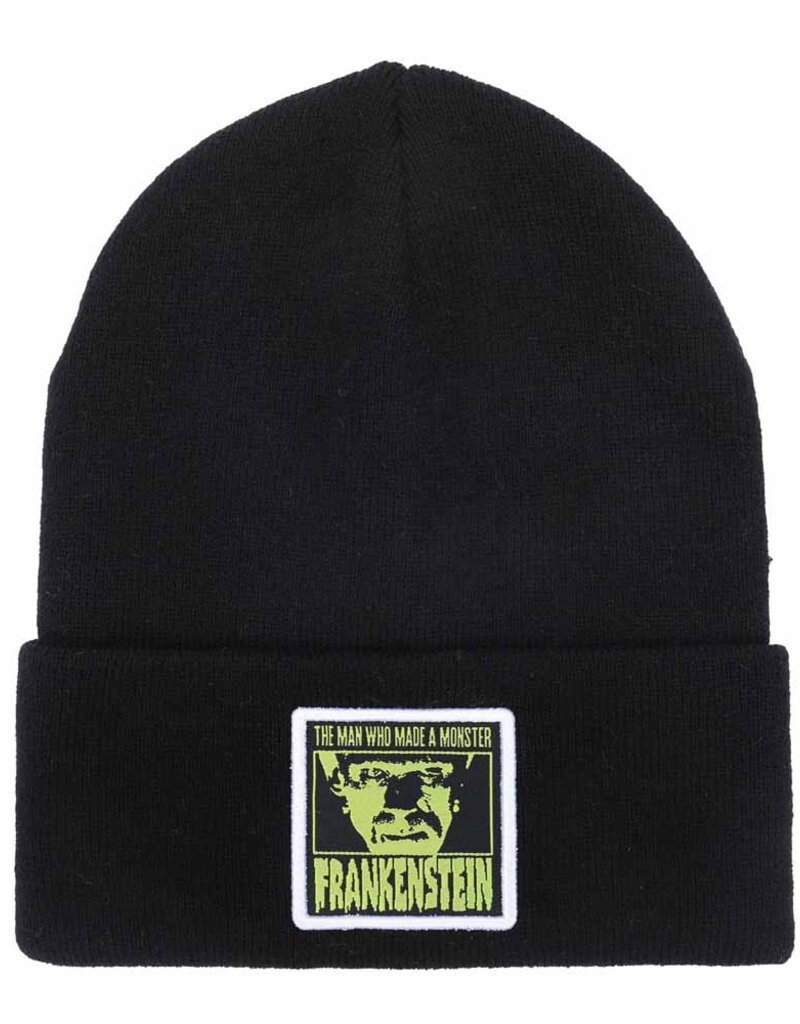 Universal Monsters Frankenstein Sublimated Patch Cuff Beanie