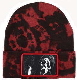 Ghost Face Sublimated Patch Washed Beanie
