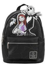 The Nightmare Before Christmas Jack & Sally Embossed Mini Backpack