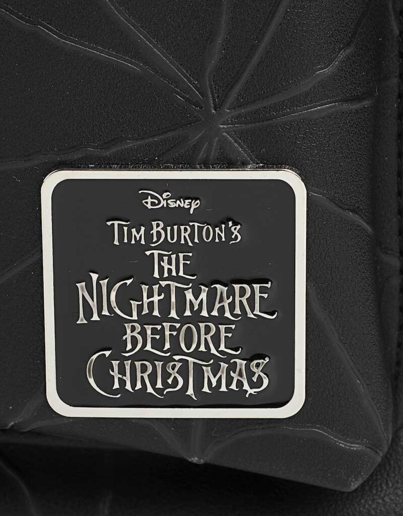 The Nightmare Before Christmas Jack & Sally Embossed Mini Backpack