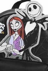The Nightmare Before Christmas Jack & Sally Embossed Mini Backpack