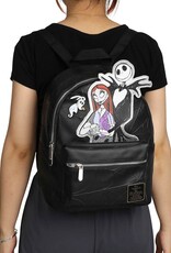 The Nightmare Before Christmas Jack & Sally Embossed Mini Backpack